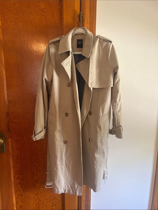 GAP Jackets & Blazers - Gap Double-Breasted Classic Trench Coat in Khaki
